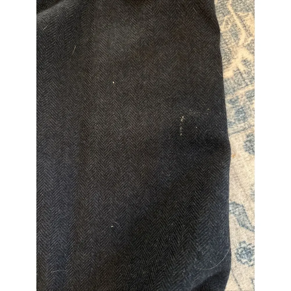 Botany Men's Vintage 500 Charcoal Trench Coat Size 40R